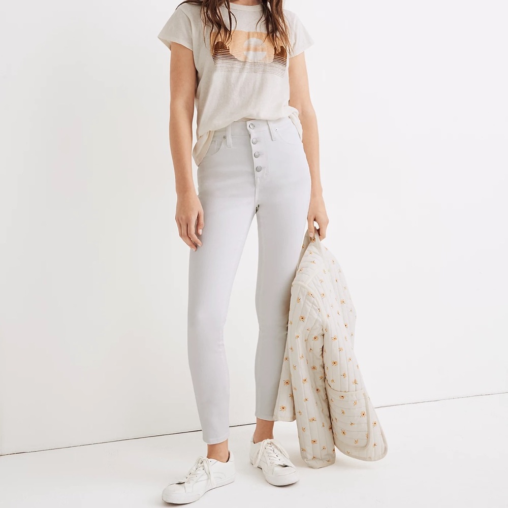 Madewell Skinny Crop Denim Jeans NEW